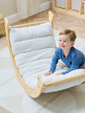 Tutti Bambini Pikler rocking frame cushion natural, imported from the UK