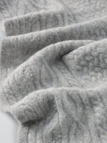John Lewis cable knit wool blend scarf, imported from the UK
