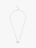 Coach Mixed Signet Rondelle Pendant necklace two-tone - British product