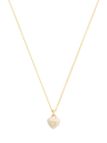Coach enamel heart necklace gold pendant (British brand)