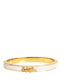 Coach gold enamel bangle bracelet, UK version