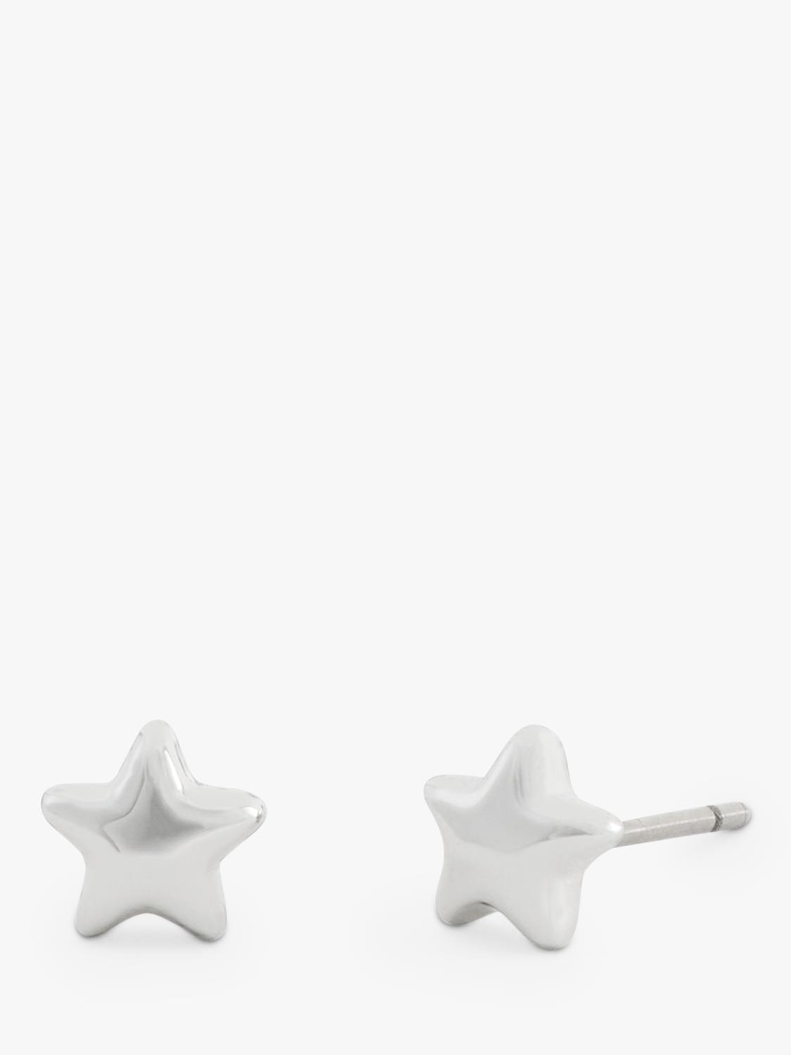 Coach crystal star necklace and earring set, rhodium (British brand)