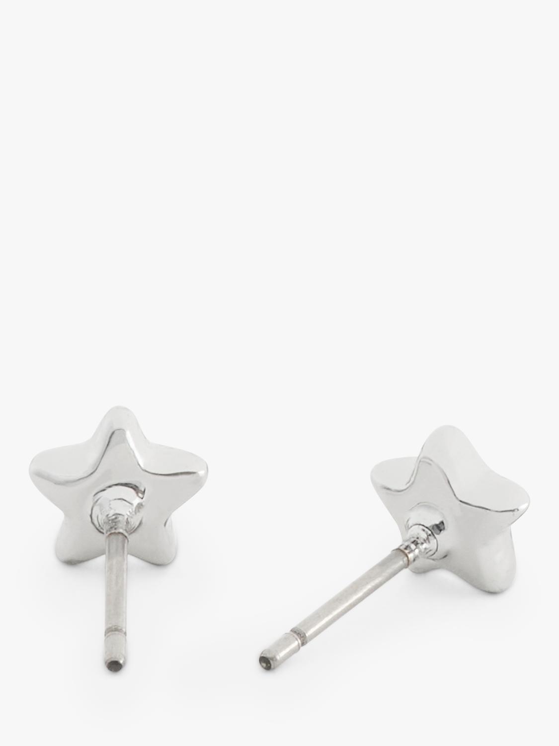 Coach crystal star necklace and earring set, rhodium (British brand)