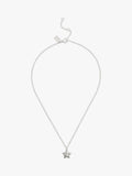 Coach crystal star necklace and earring set, rhodium (British brand)