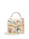 Aspinal of London clutch bag Mayfair Midi embroidered (British brand)