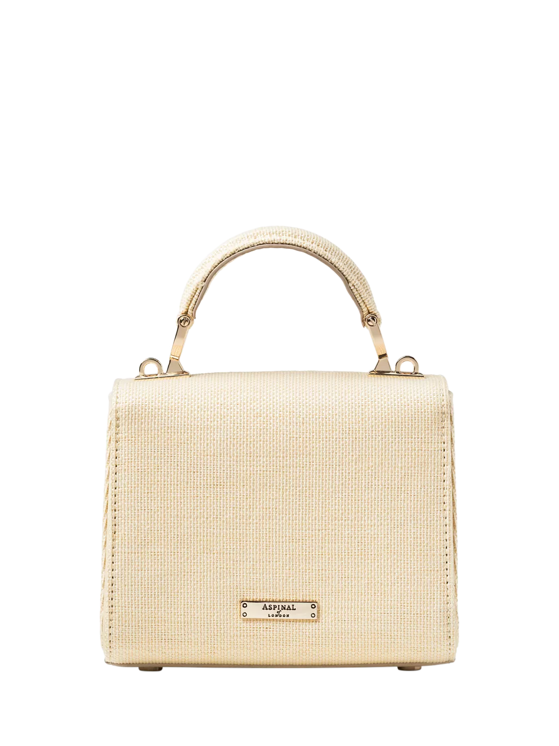Aspinal of London clutch bag Mayfair Midi embroidered (British brand)