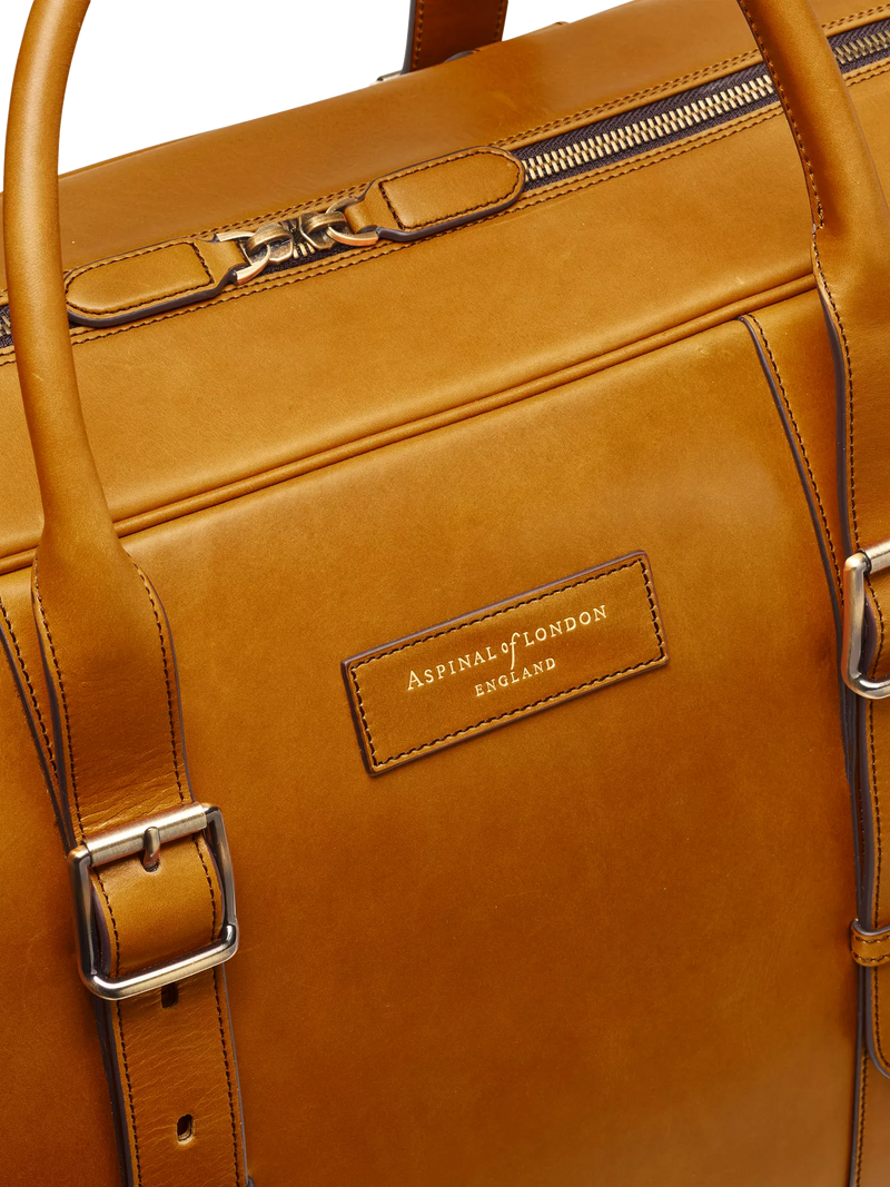 Aspinal of London Harrison Weekender large holdall bag (British brand)