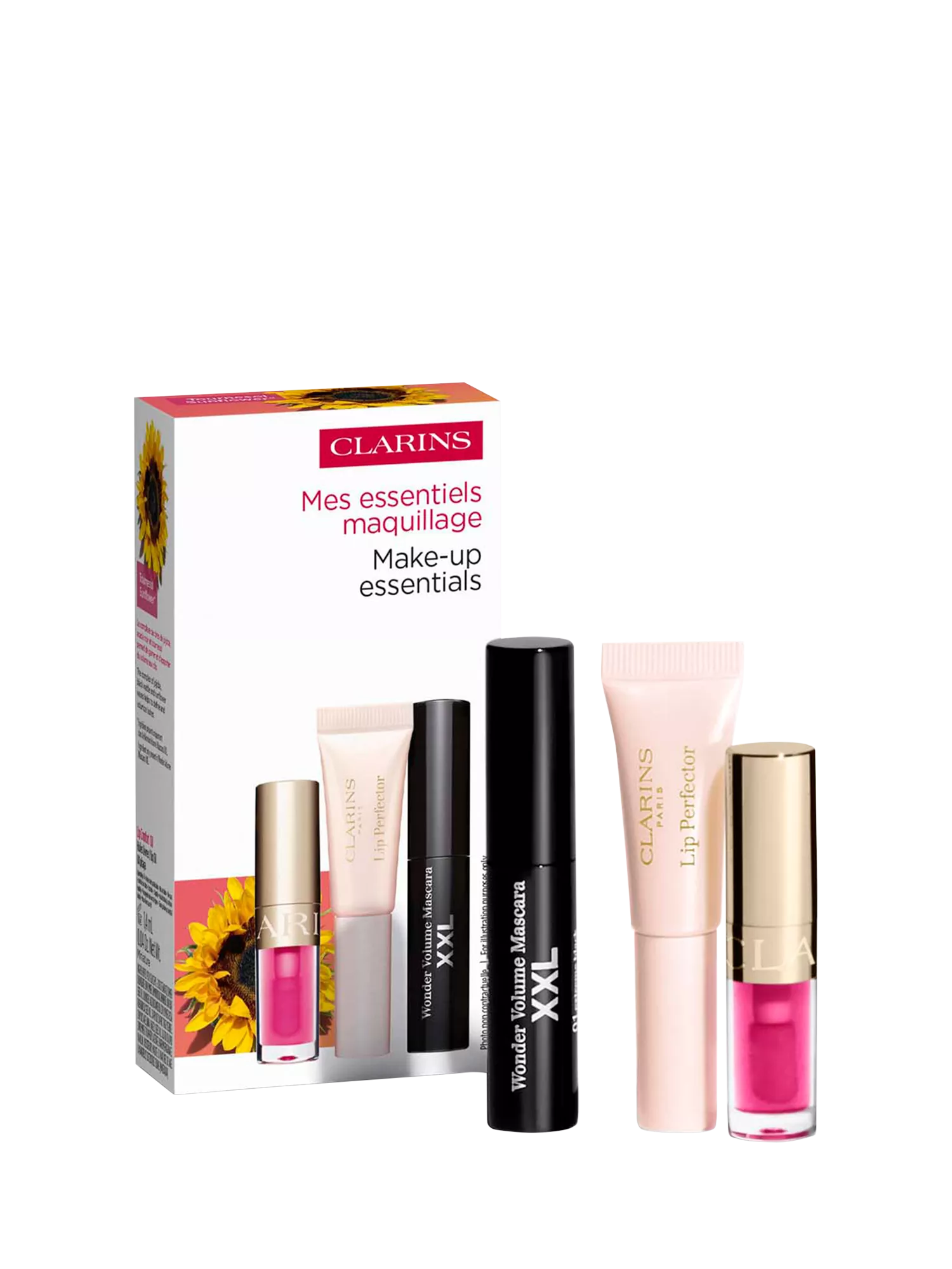 Clarins makeup trio gift set trial sizes, imported from the UK