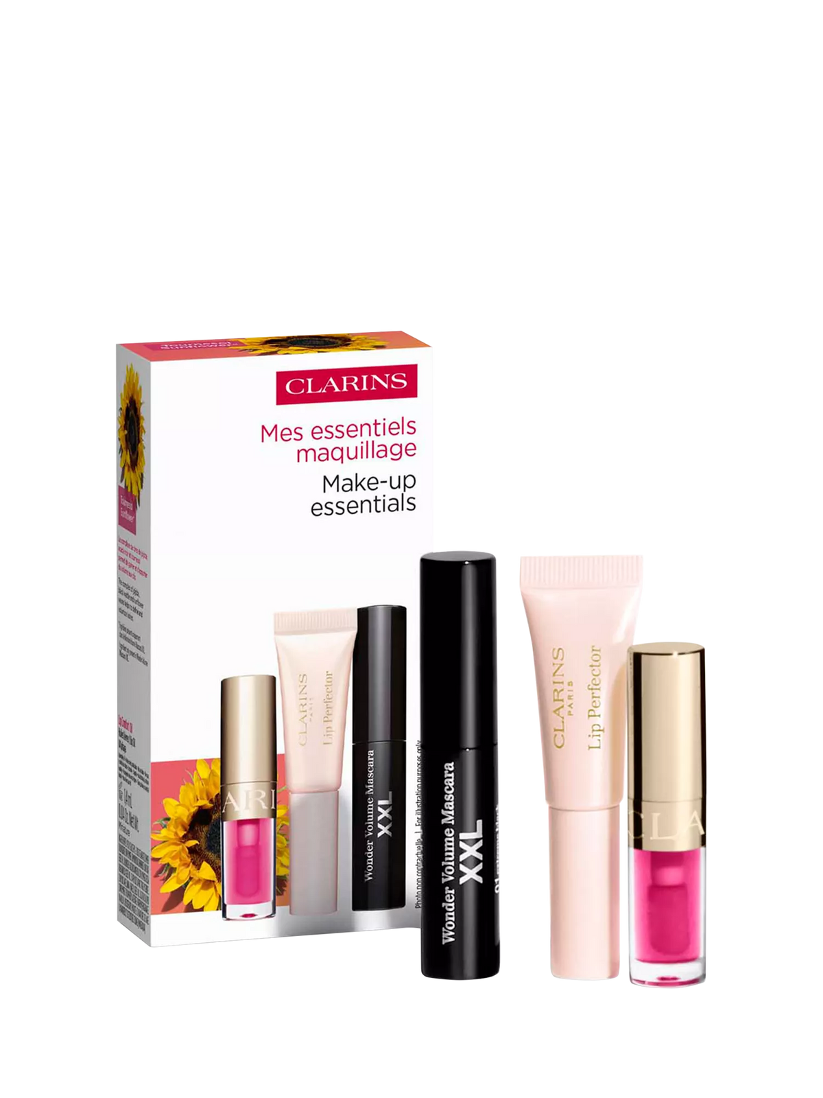 Clarins makeup trio gift set trial sizes, imported from the UK