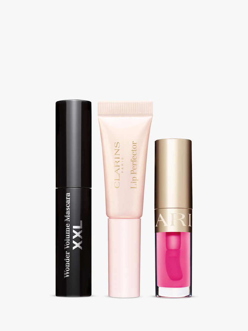 Clarins makeup trio gift set trial sizes, imported from the UK