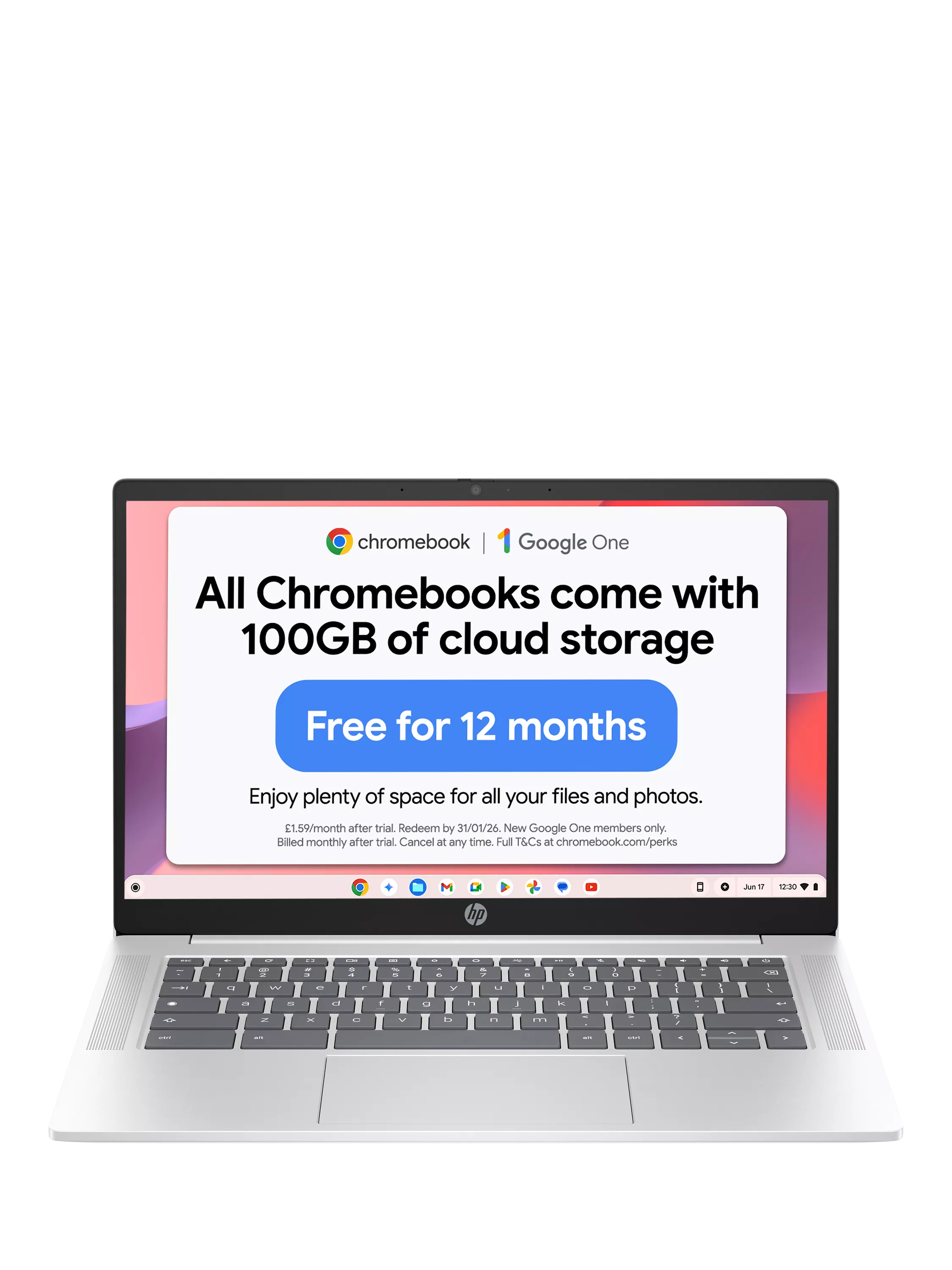 HP Chromebook 14a-nf0003na 14 inch - British product