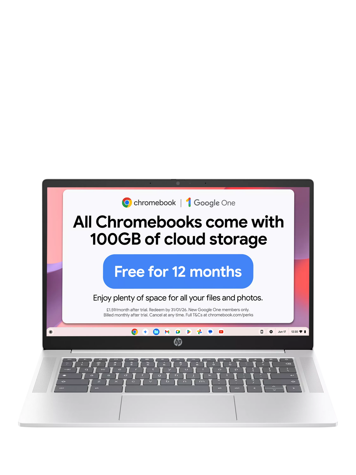 HP Chromebook 14a-nf0003na 14 inch - British product