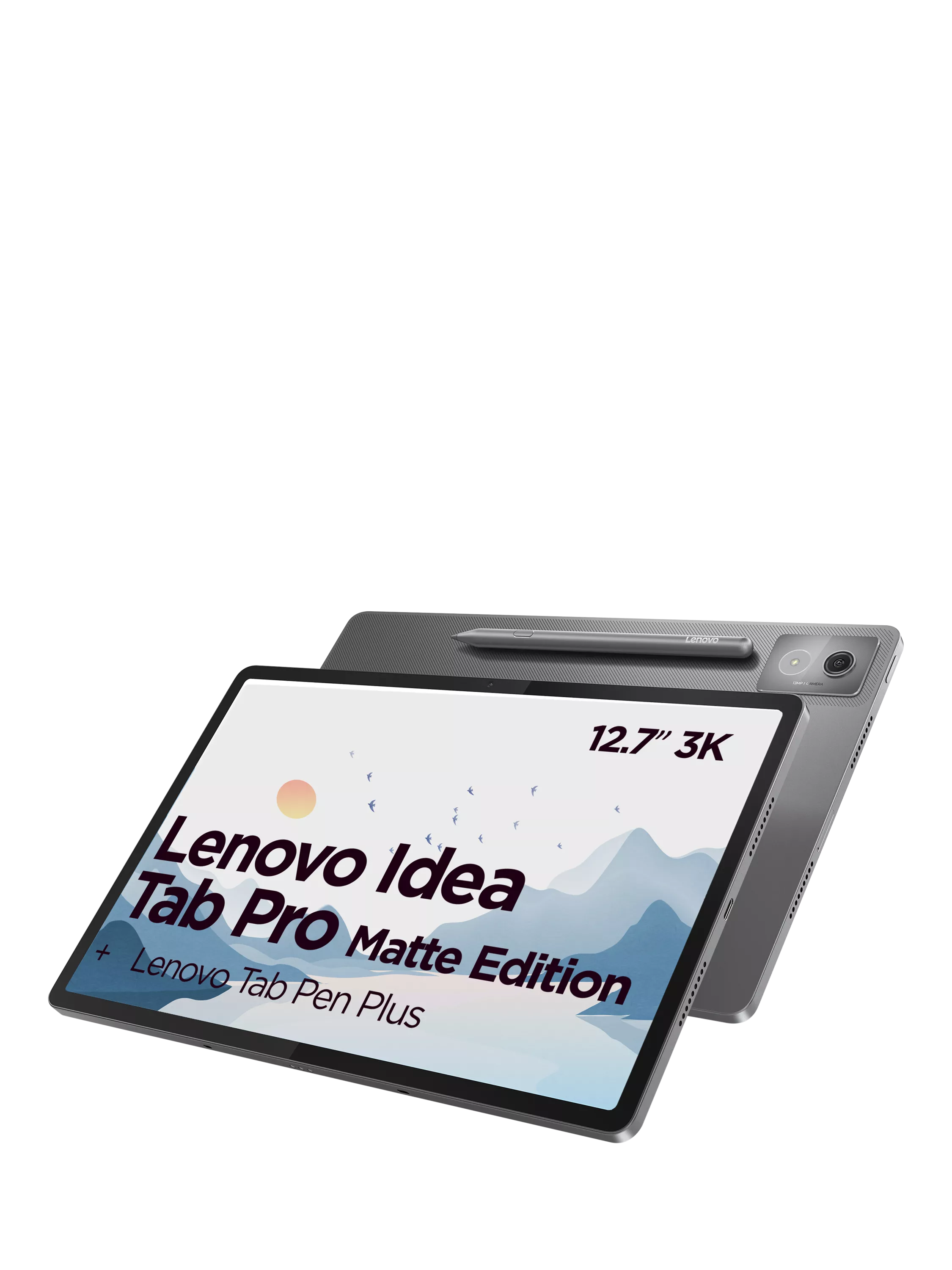 Lenovo IdeaTab Pro Matte Edition 12.7-inch tablet with pen (British brand)