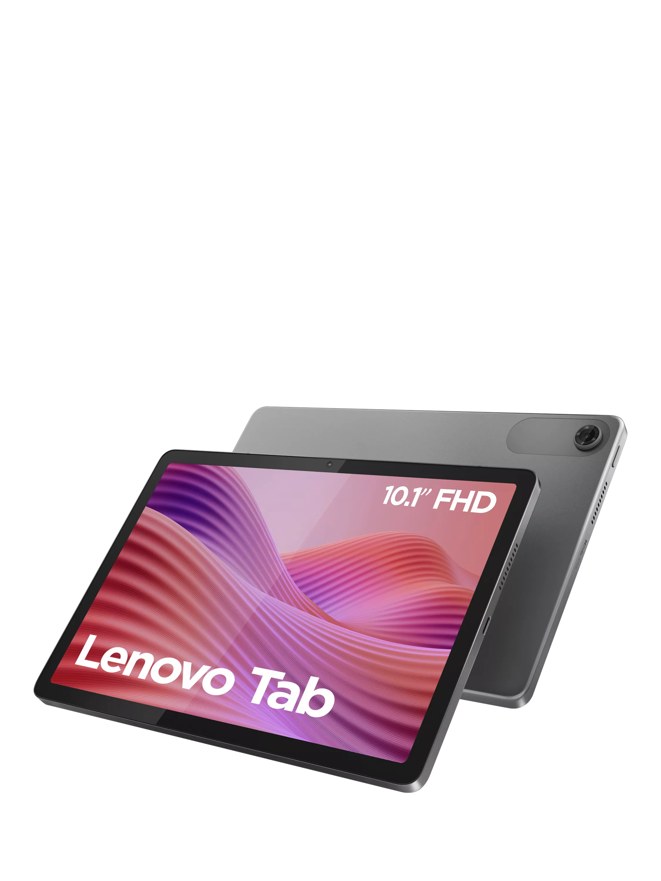 Lenovo Tab 10.1 tablet grey with clear case - British product