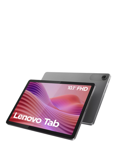 John Lewis Lenovo Tab Android Tablet, 10.1-inch, 64GB, 4GB RAM, Grey with Clear Case- Buy online at McGrocer