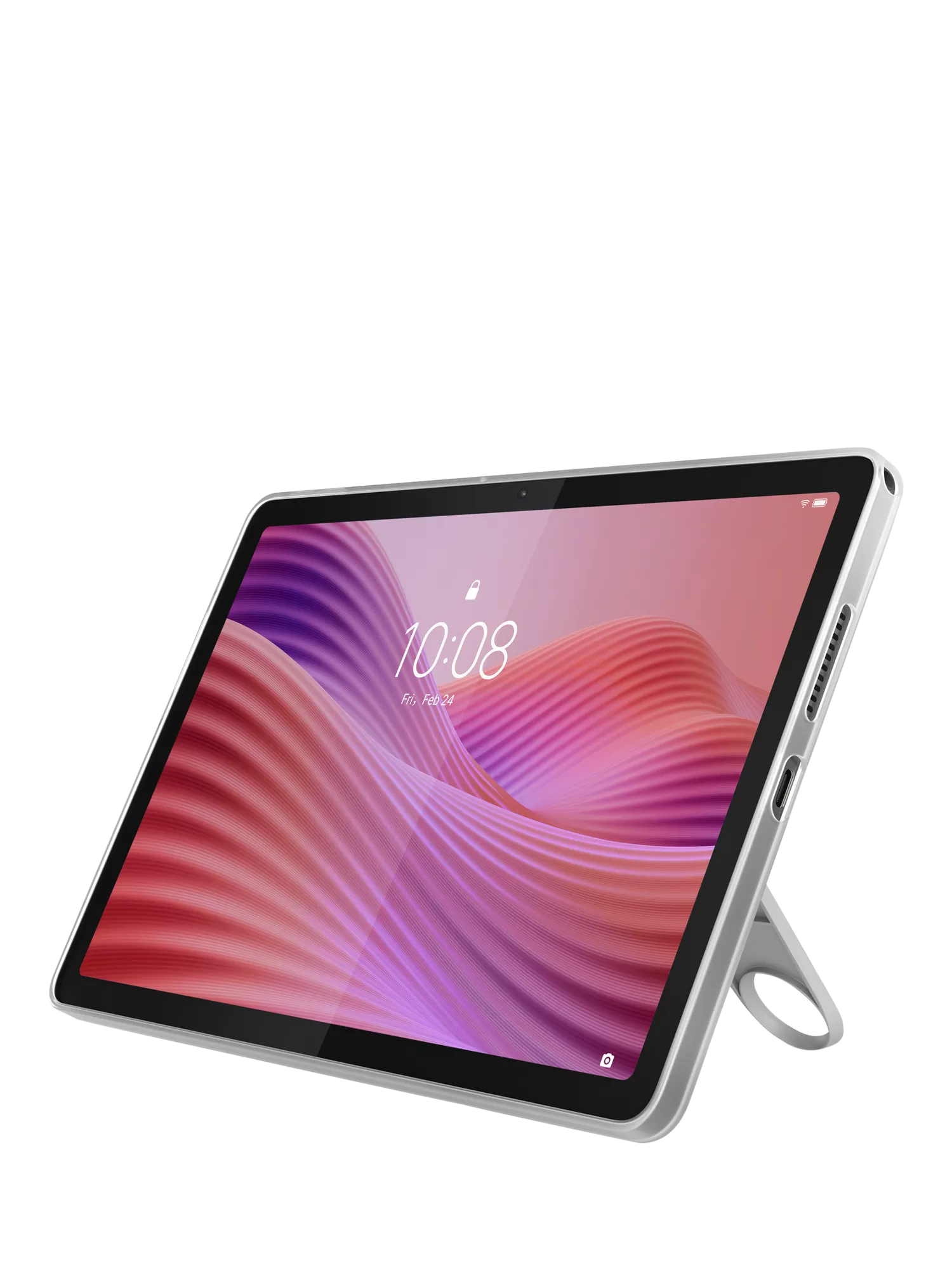 Lenovo Tab 10.1 tablet grey with clear case - British product