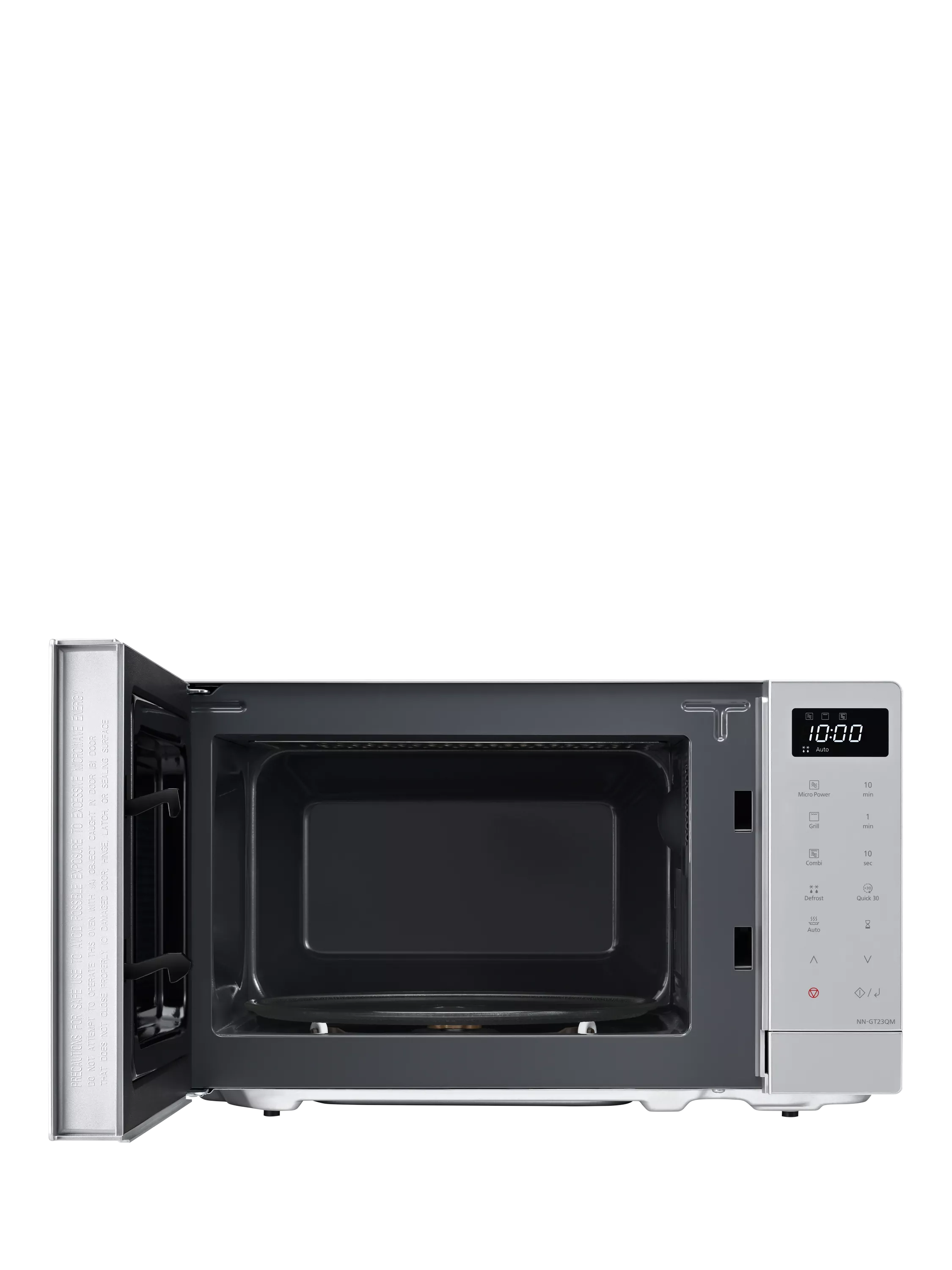 Panasonic microwave with grill silver 20L - British product