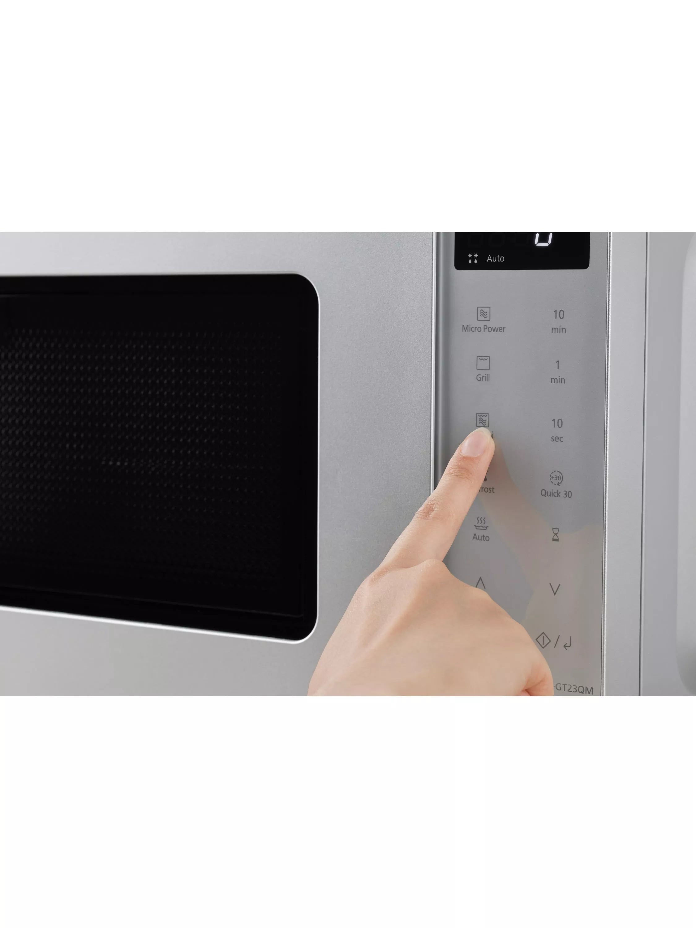 Panasonic microwave with grill silver 20L - British product