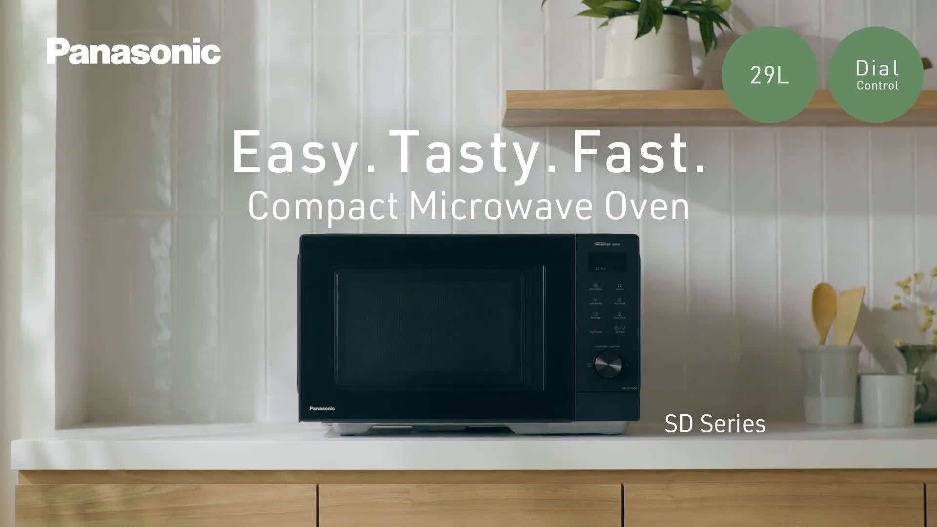 Panasonic NNSD37QSBPQ microwave 29L, imported from the UK