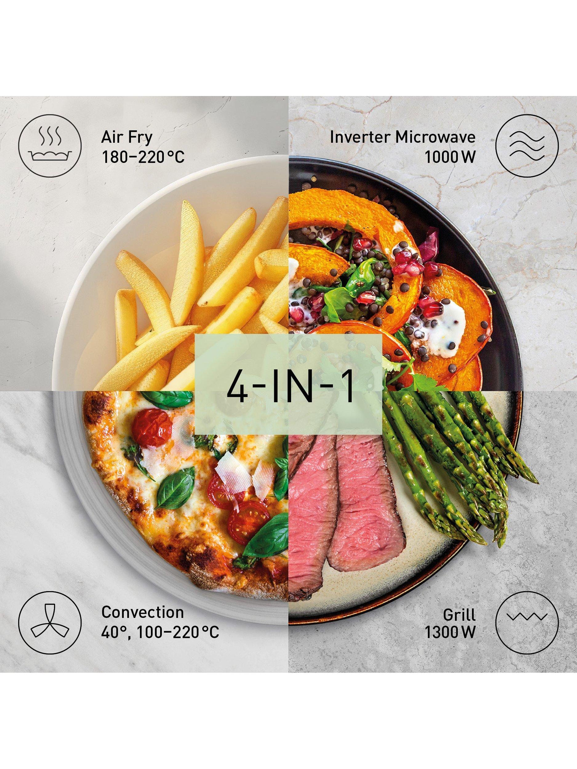 Panasonic combination microwave air fryer stainless steel 34L, imported from the UK