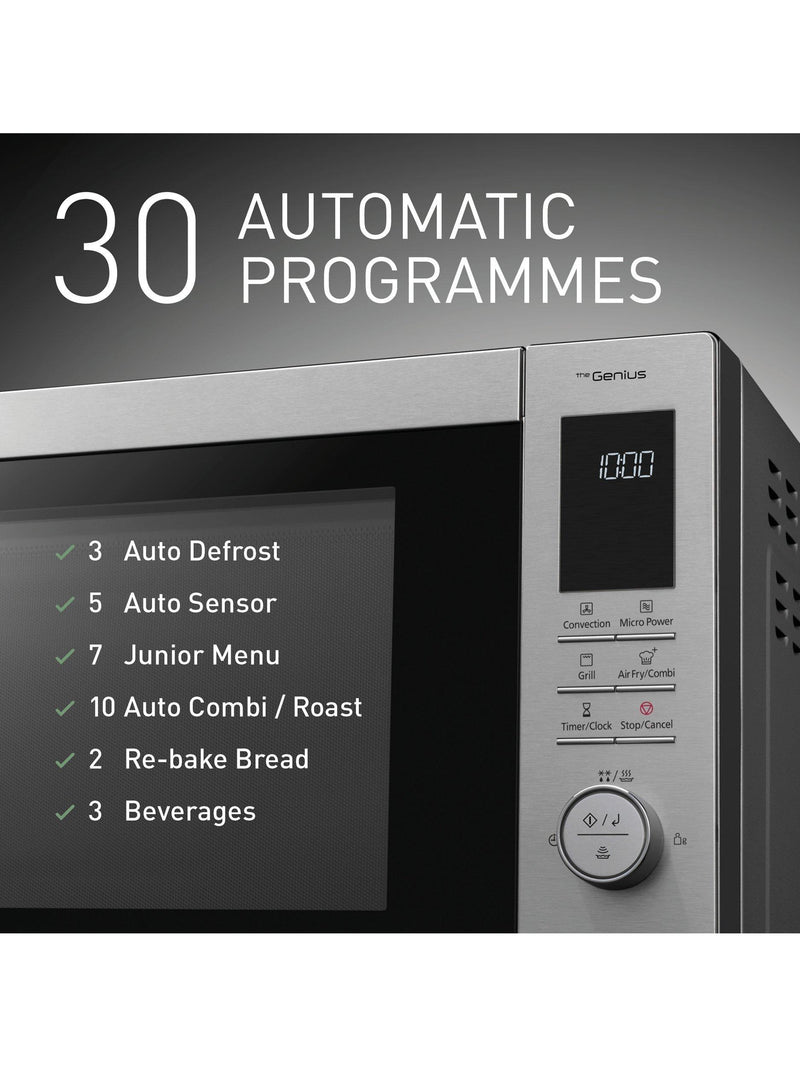 Panasonic combination microwave air fryer stainless steel 34L, imported from the UK