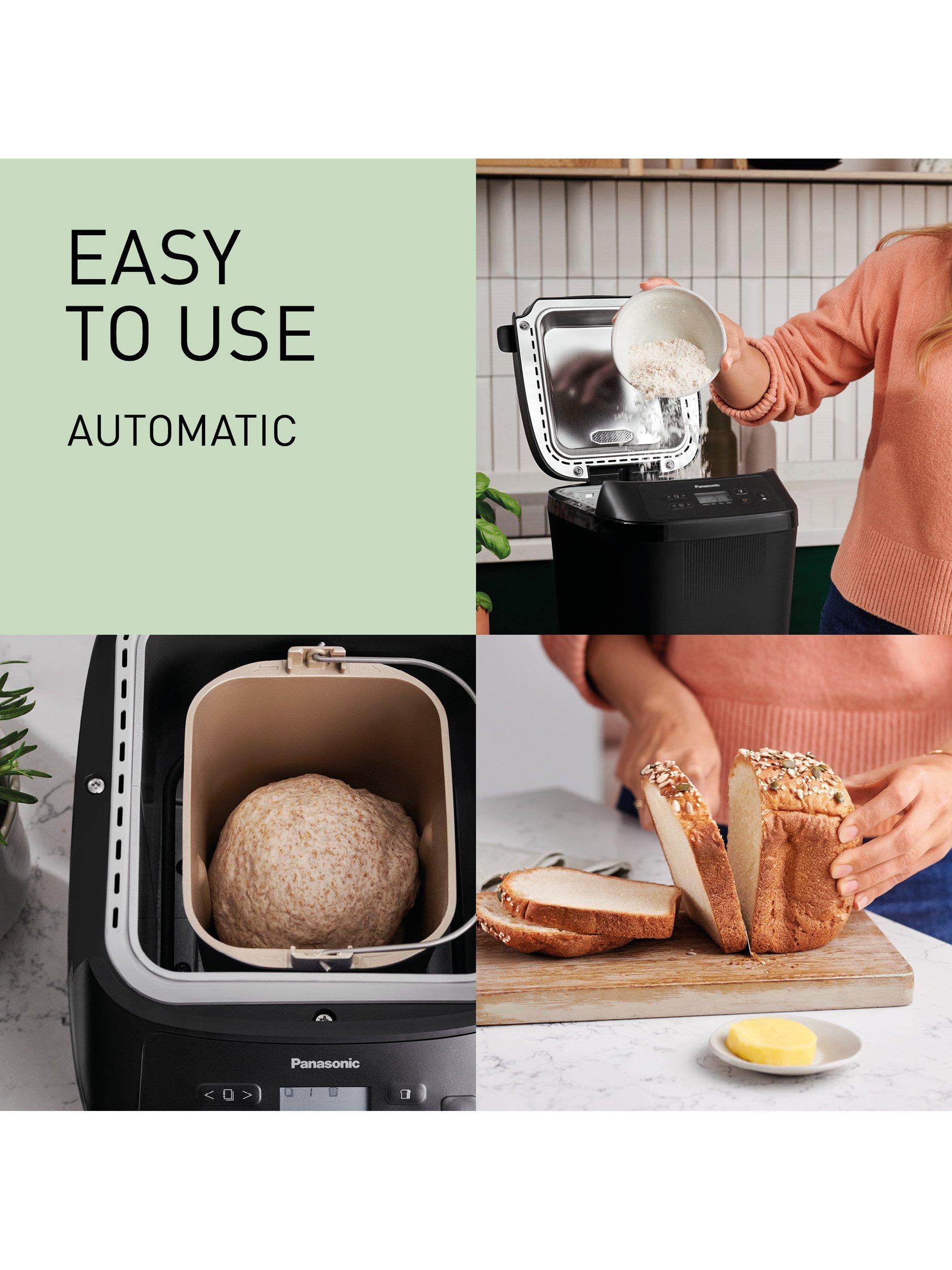 Panasonic breadmaker black 400g, imported from the UK