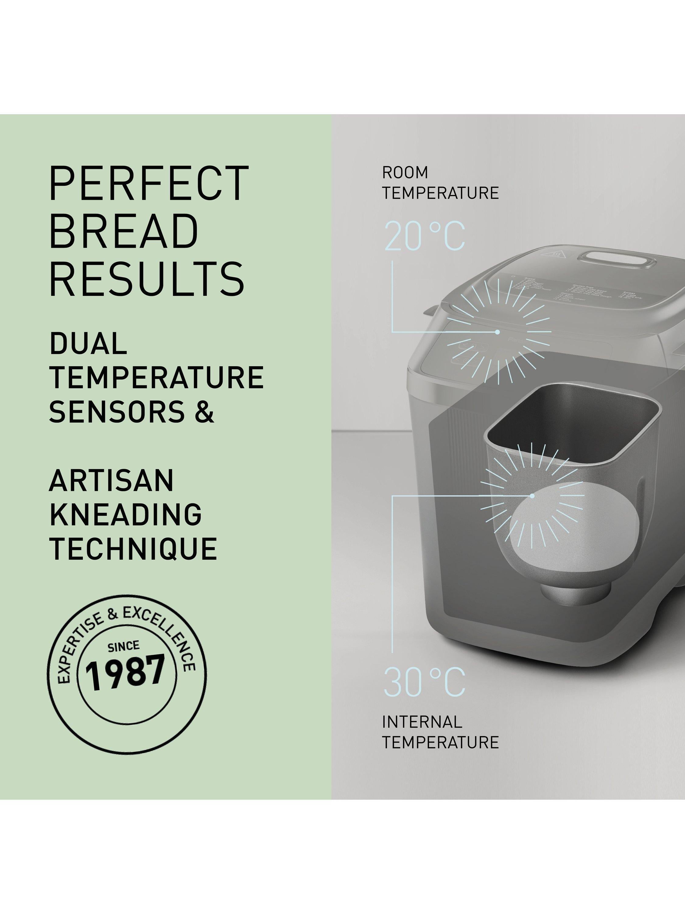Panasonic breadmaker black 400g, imported from the UK