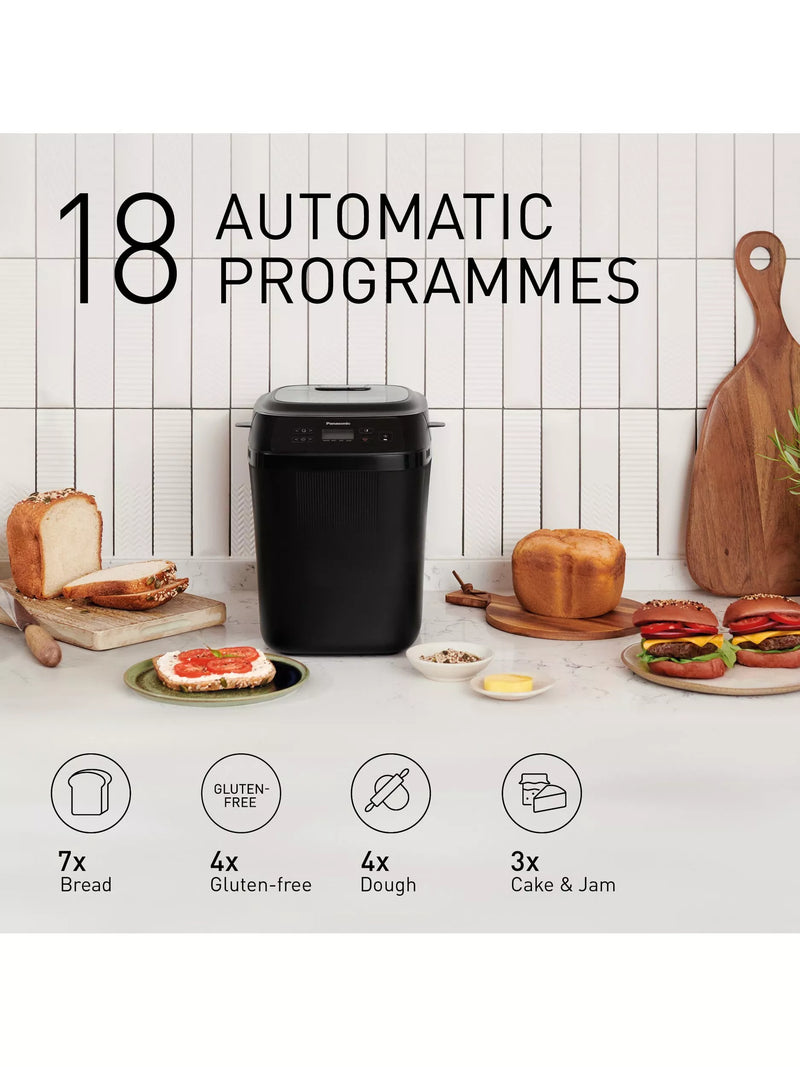 Panasonic breadmaker black 400g, imported from the UK