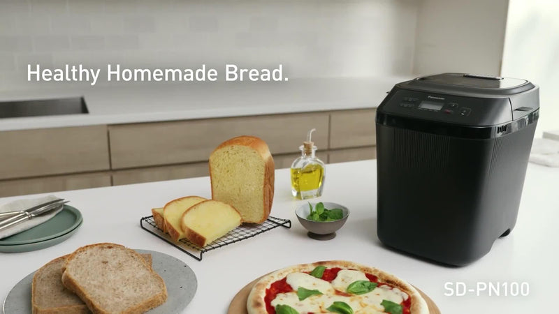 Panasonic breadmaker black 400g, imported from the UK