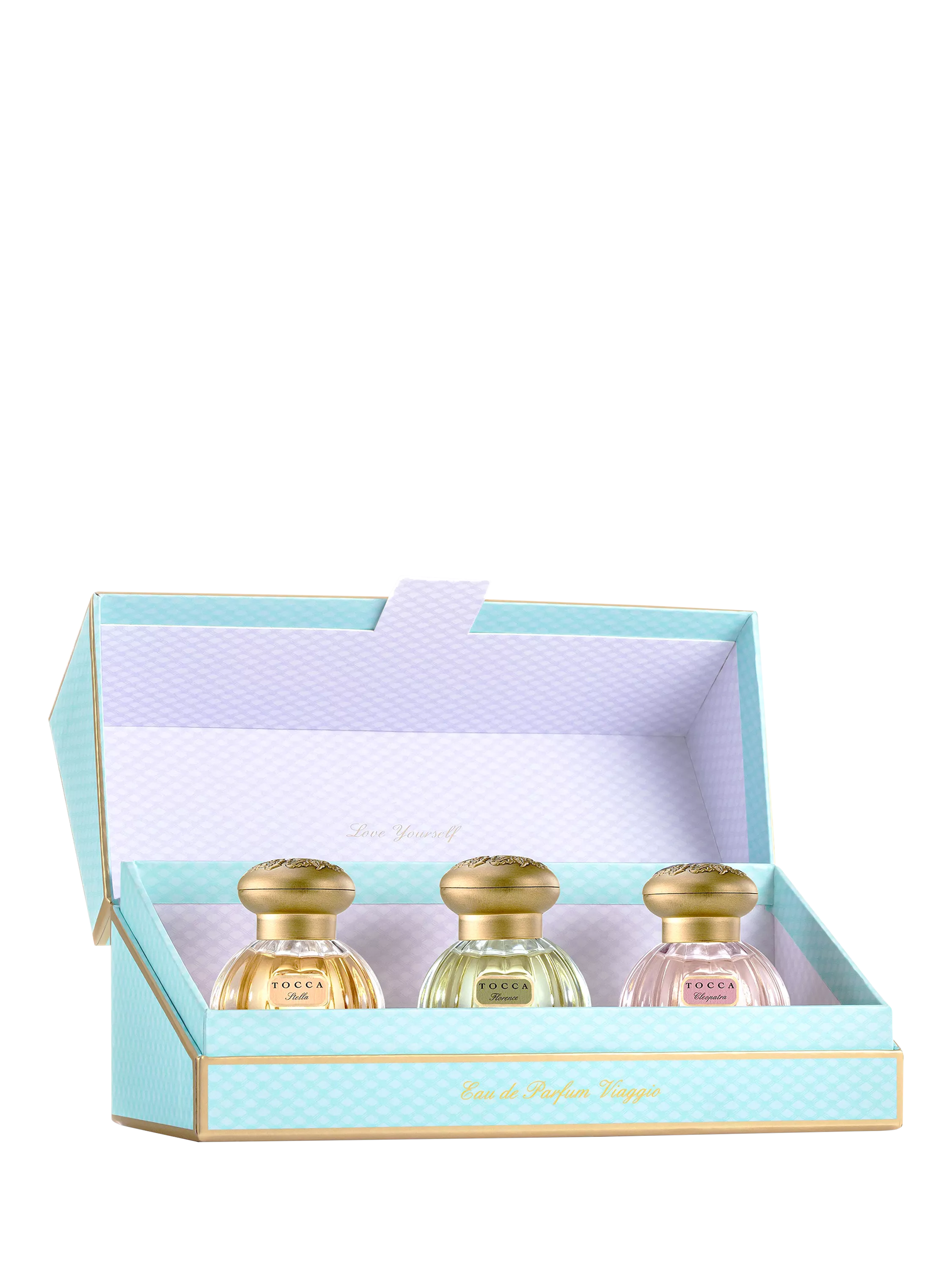 TOCCA Viaggio fragrance gift set 3x15ml, UK version