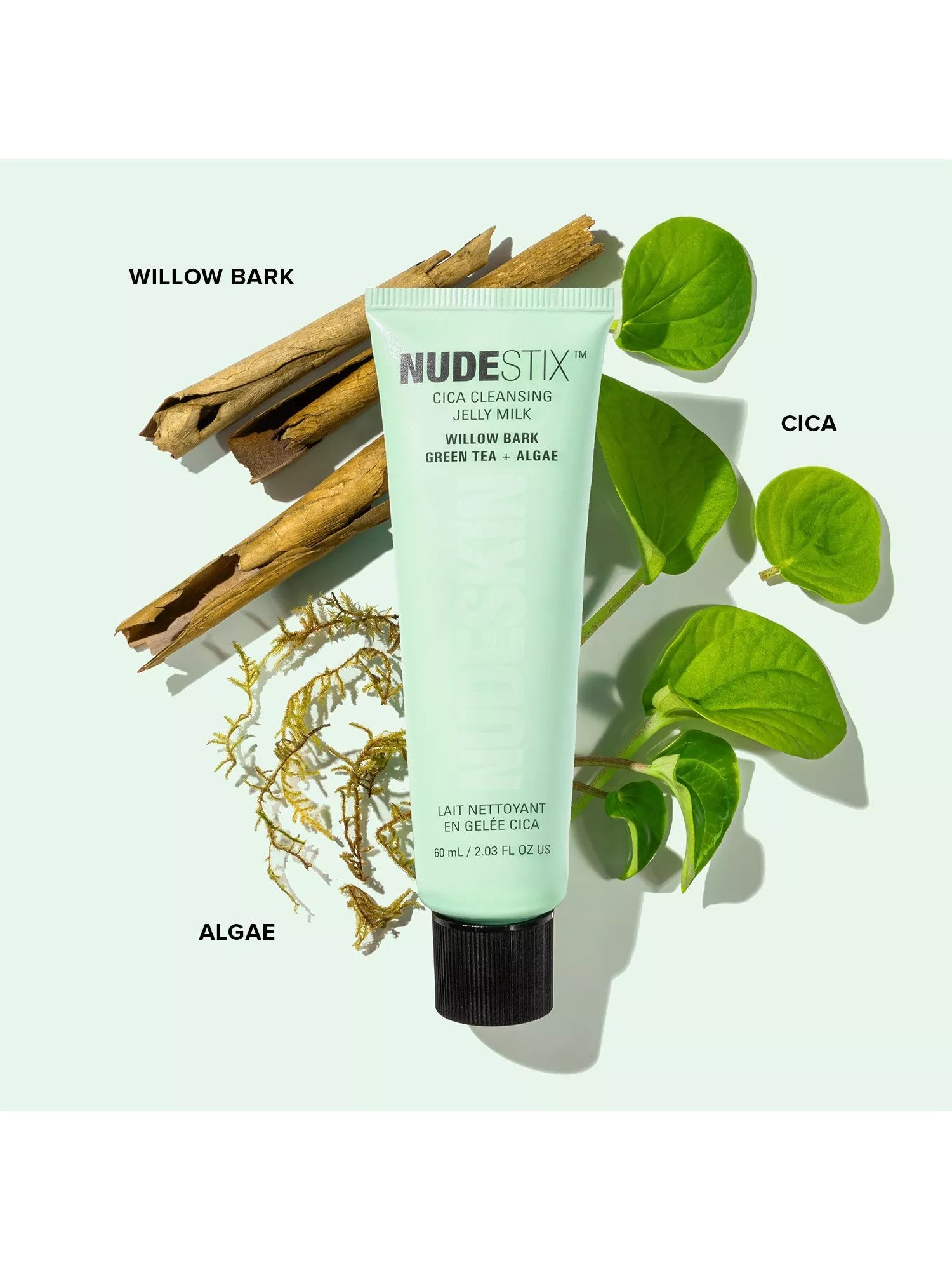 Nudestix Cica Cleansing Jelly Milk 60ml, UK version
