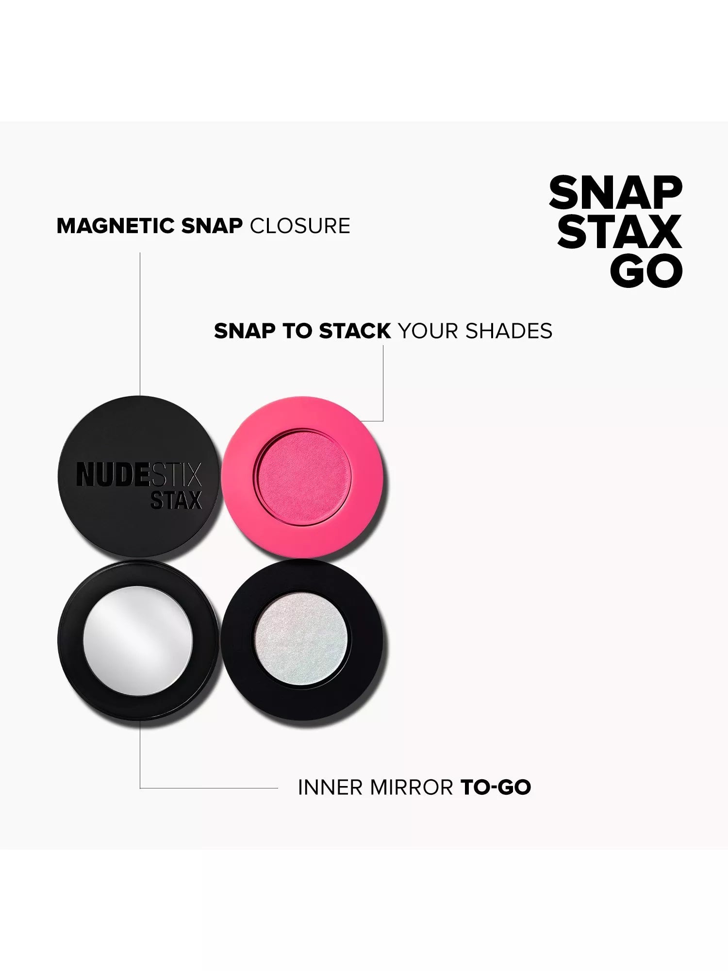 Nudestix Pink Glow makeup gift set 5g (British brand)
