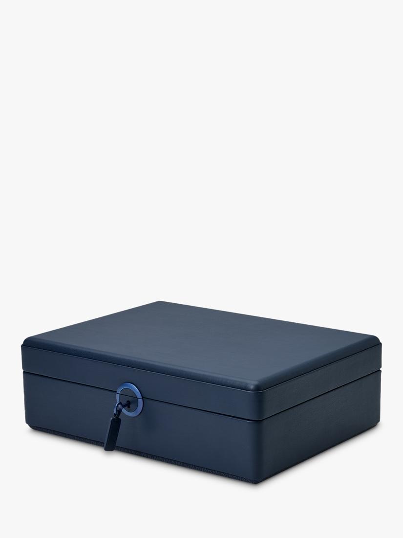 WOLF Earth Apple Leather 5 Piece Watch Box, imported from the UK