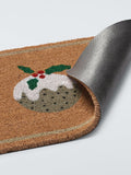 John Lewis trio of puddings door mat 40x70cm, imported from the UK
