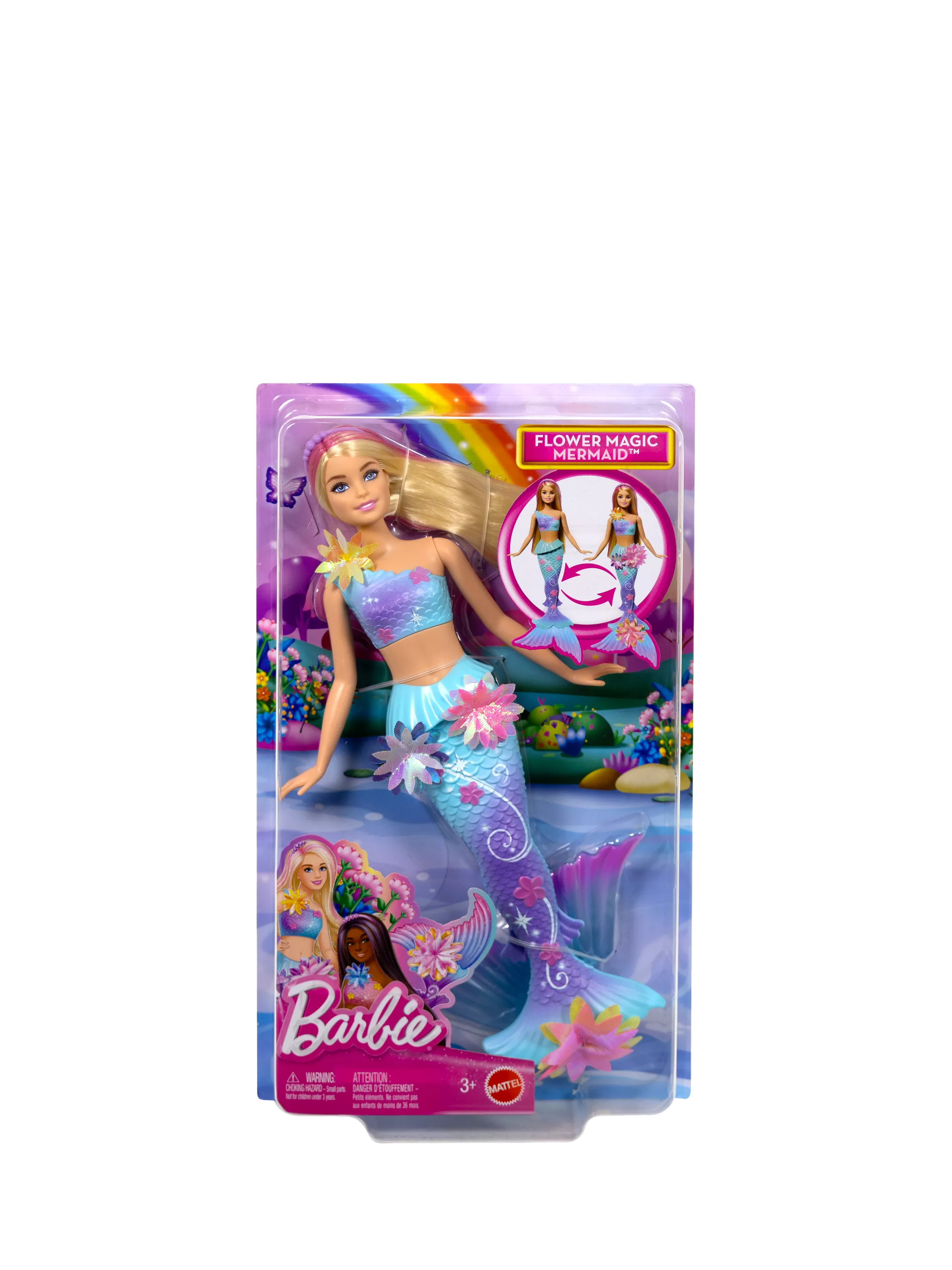 Barbie Flower Magic Mermaid doll, UK version