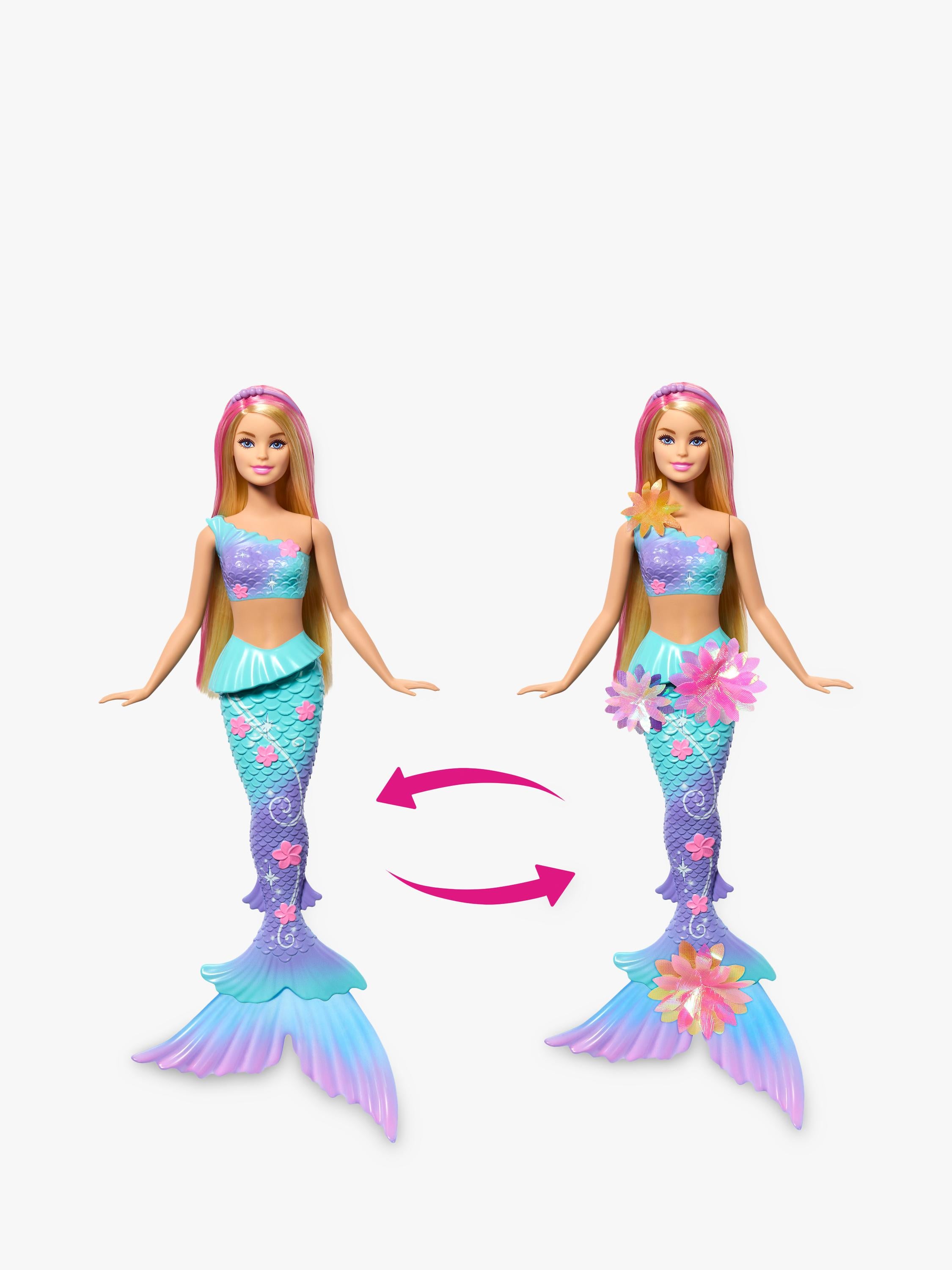 Barbie Flower Magic Mermaid doll, UK version