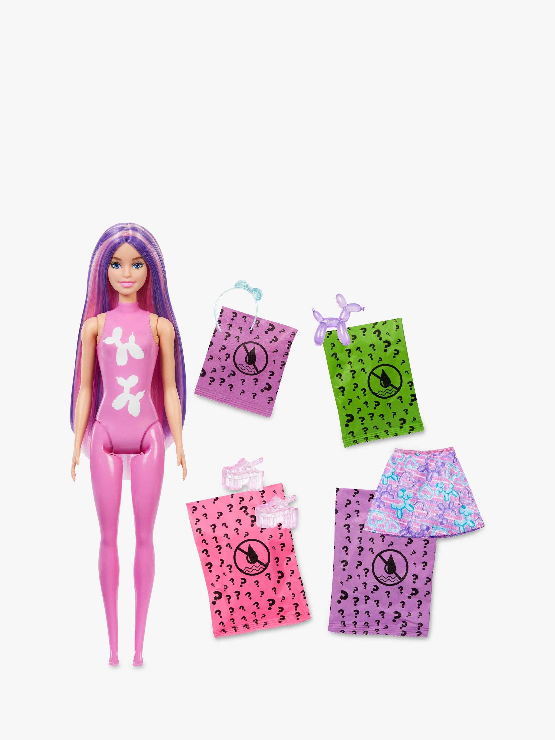 Barbie Colour Reveal Doll with warm water transformation - British product