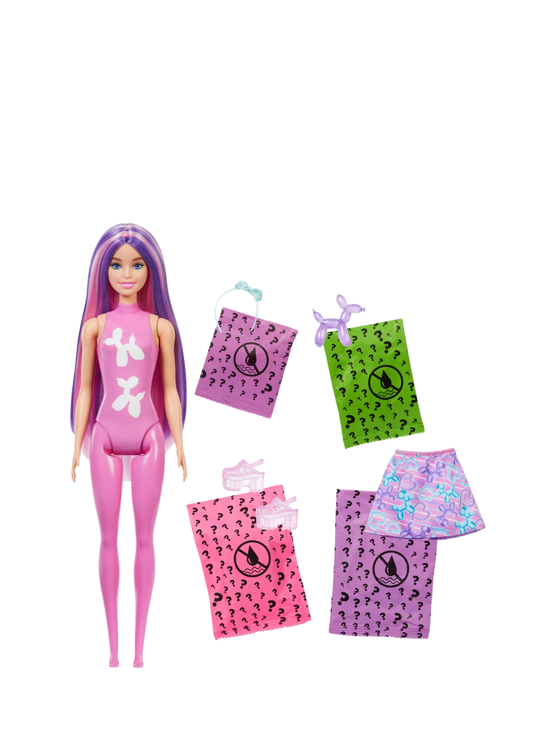 Barbie Colour Reveal Doll with warm water transformation - British product