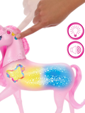 Barbie Sparkle Lights Unicorn toy - British product