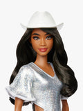Barbie Glitter Cowgirl Doll fashion toy, imported from the UK