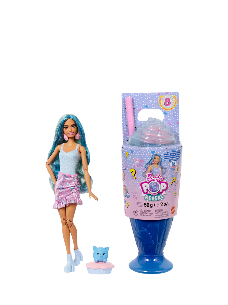 Barbie Pop Reveal Treat Series doll blue - British product