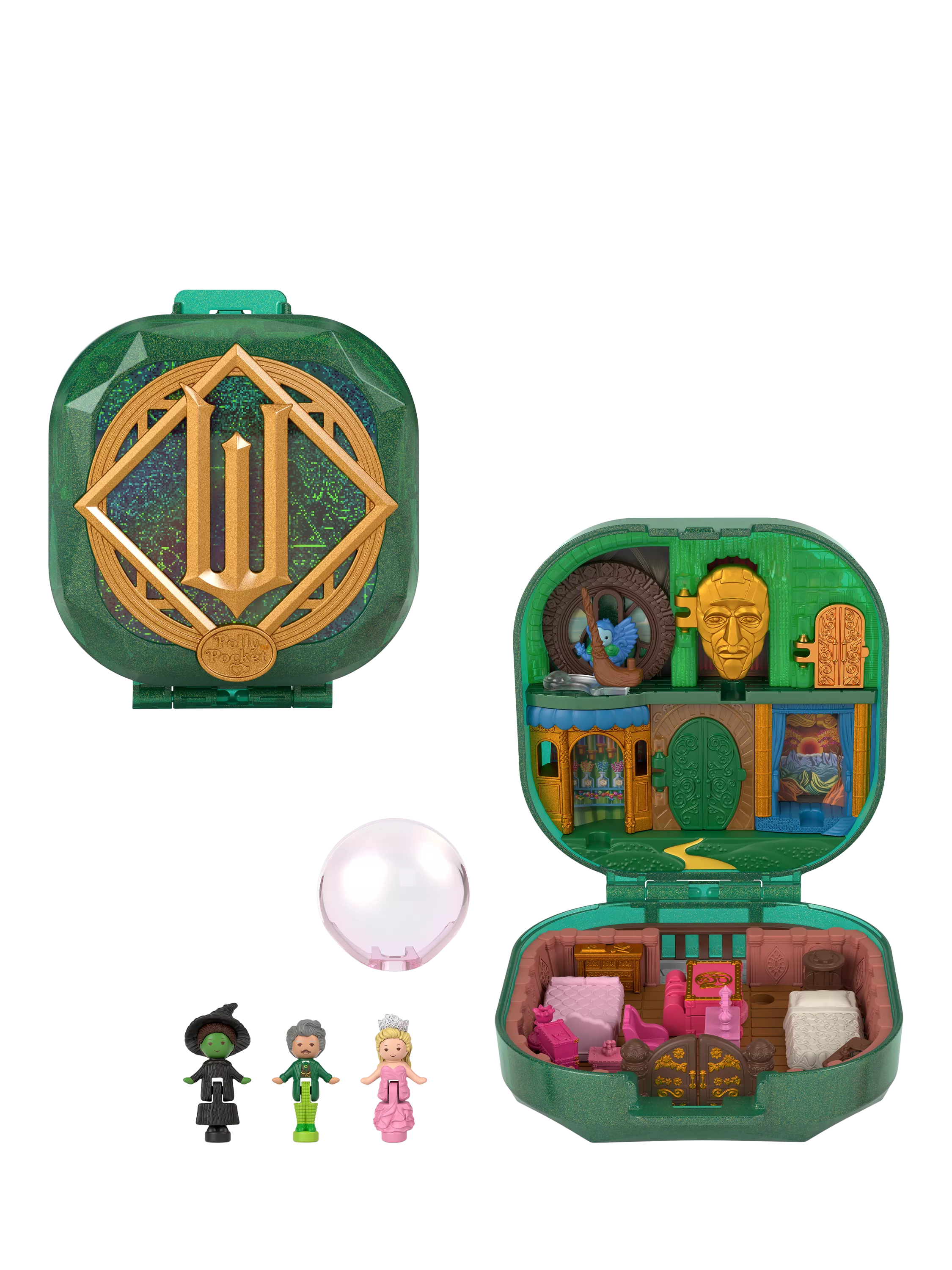 Polly Pocket Wicked collector doll compact, imported from the UK