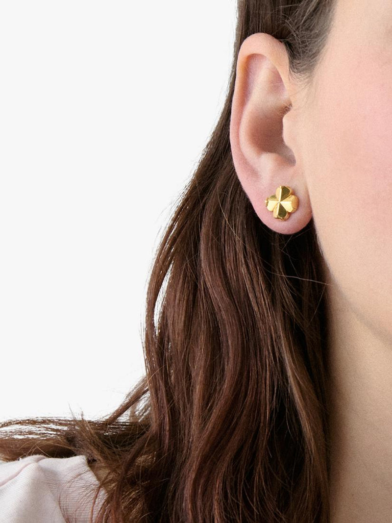 kate spade new york flower stud earrings gold plated (British brand)