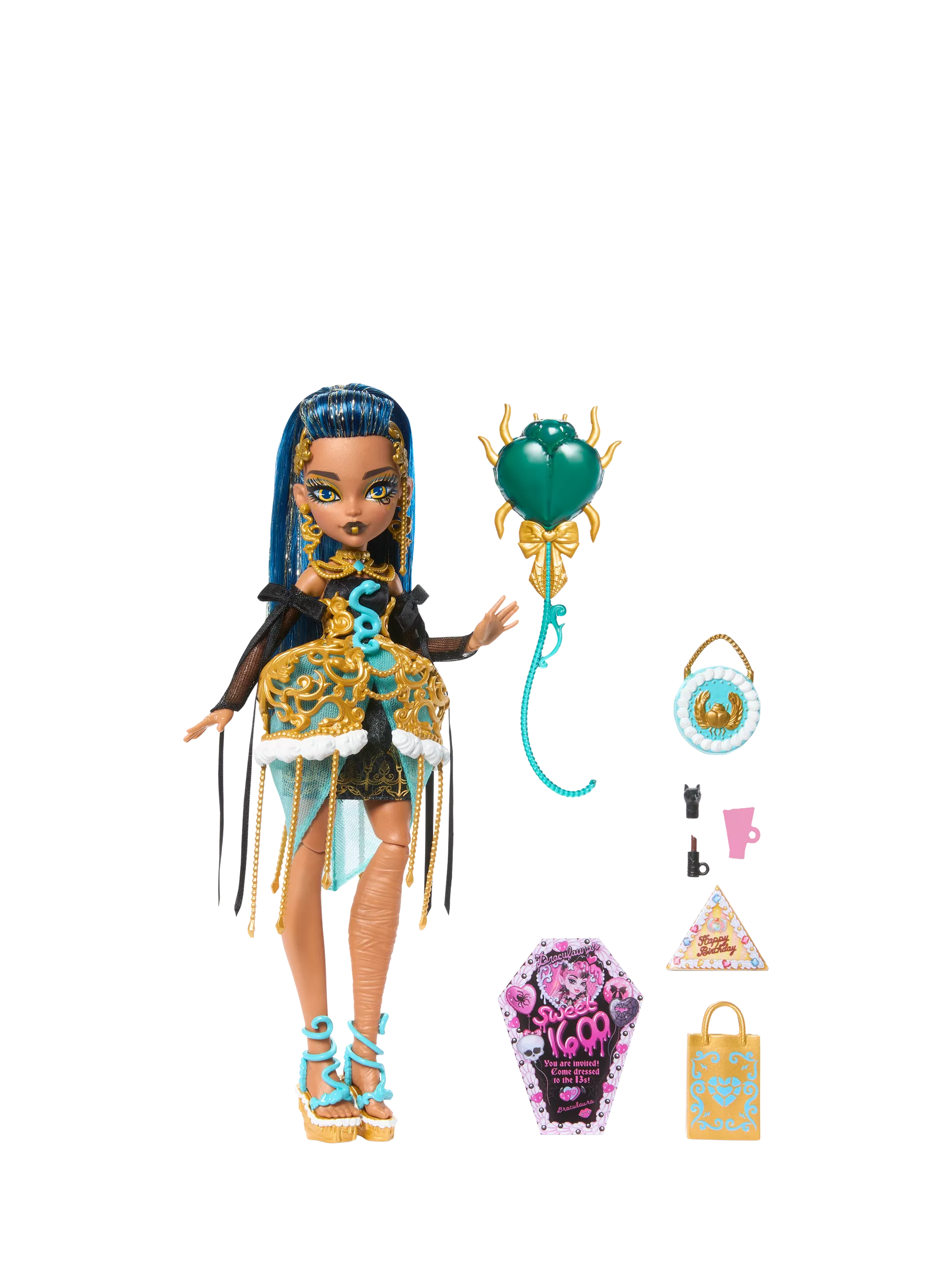 Monster High Scary Sweet Birthday Cleo DeNile doll - British product