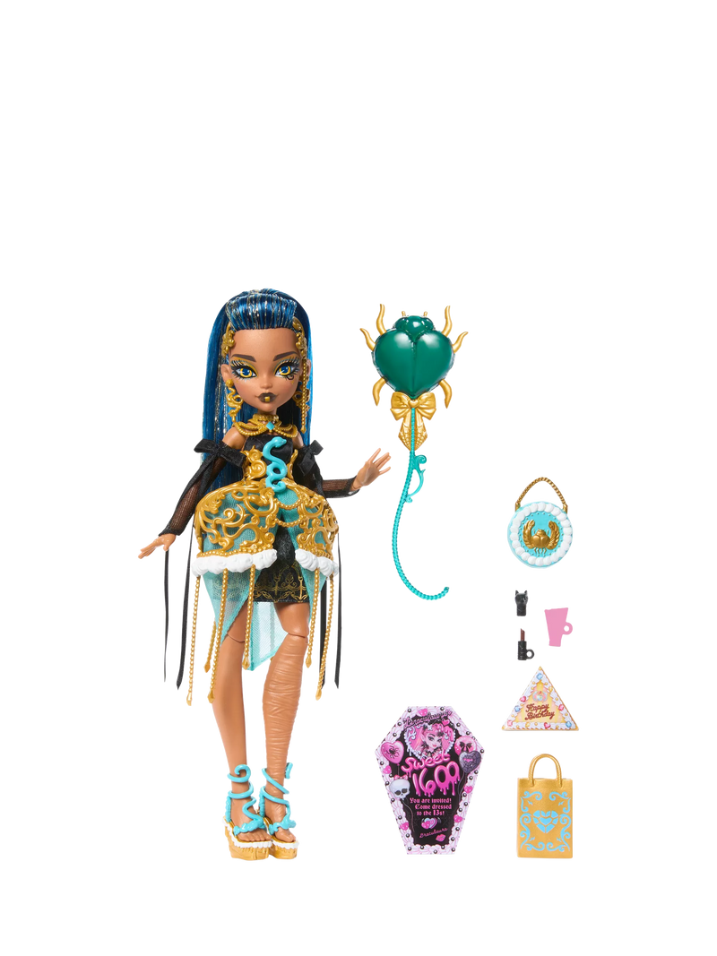 Monster High Scary Sweet Birthday Cleo DeNile doll - British product