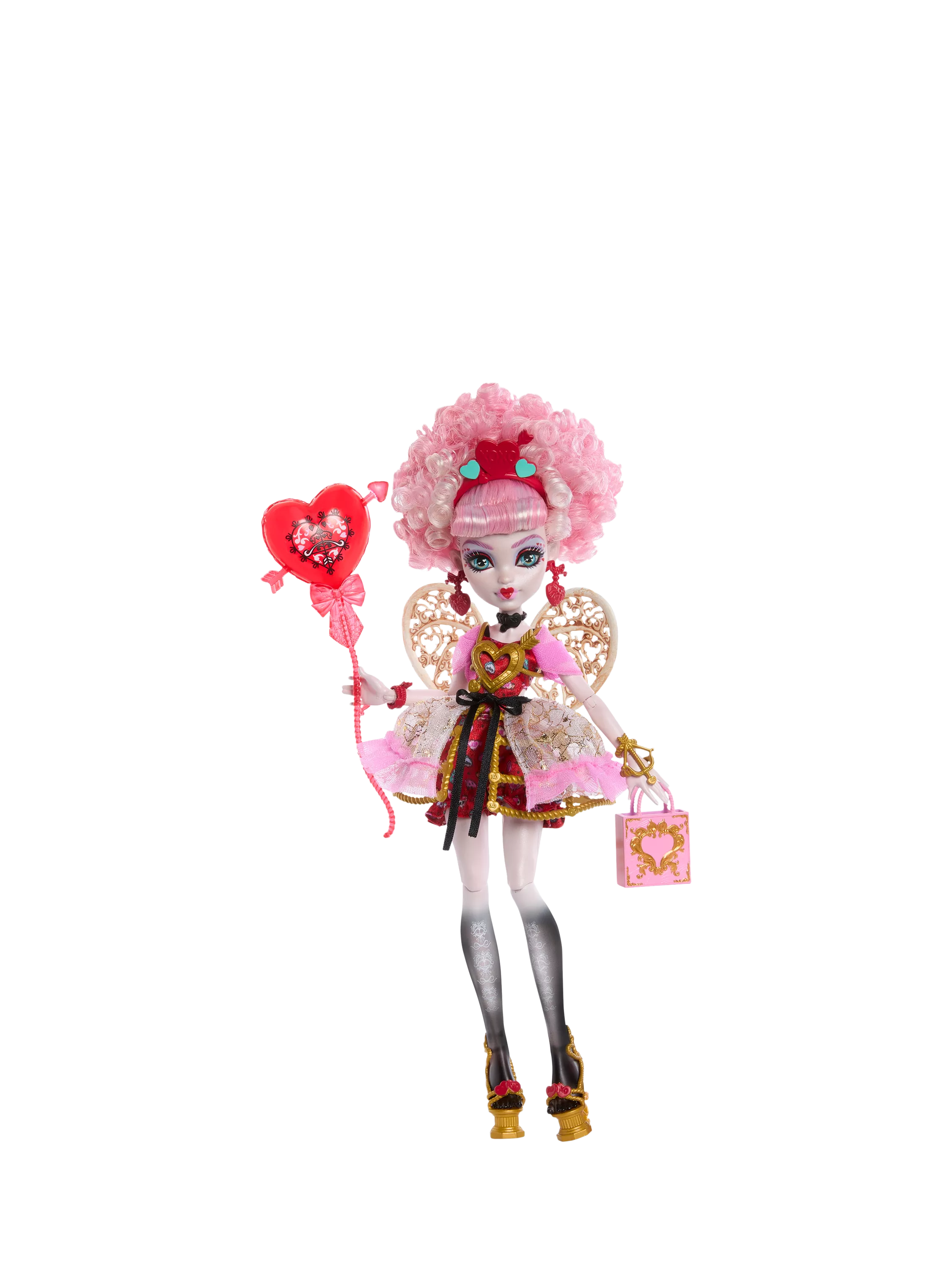 Monster High Cupid Asteria doll Scary Sweet Birthday - British product