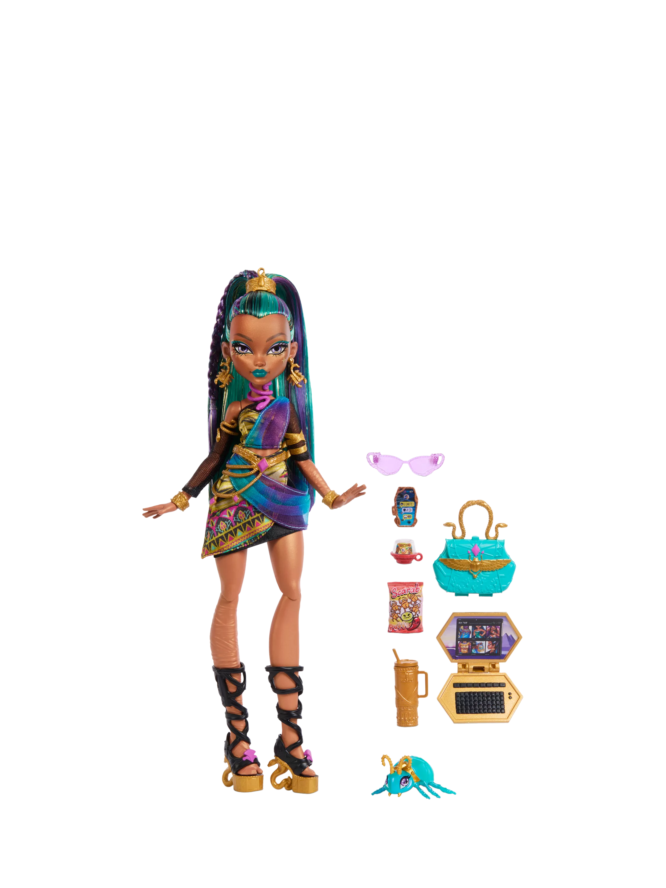 Monster High Nefera De Nile fashion doll, UK version