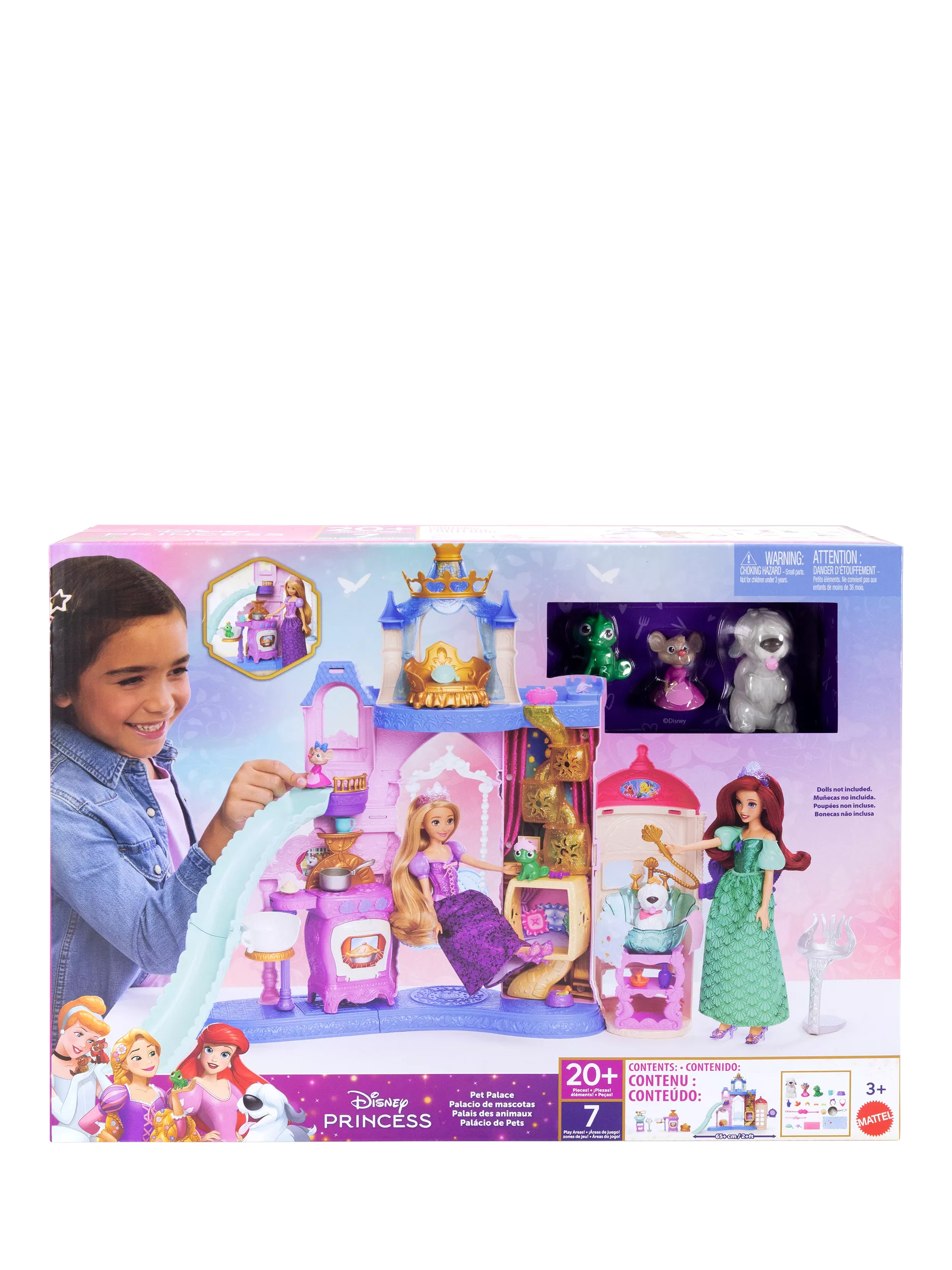 Disney Princess Pet Palace playset 65cm wide - British product