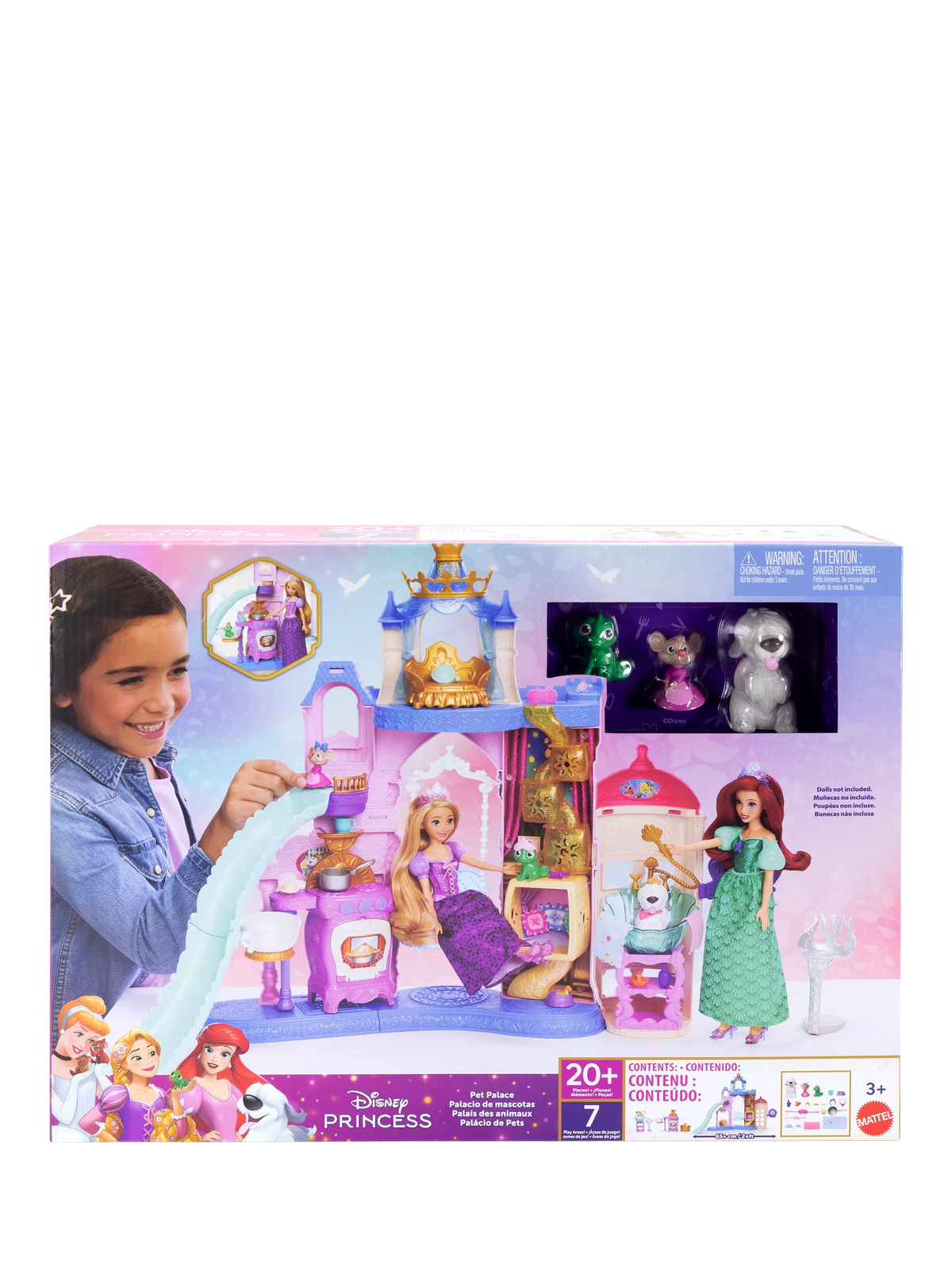 Disney Princess Pet Palace playset 65cm wide - British product
