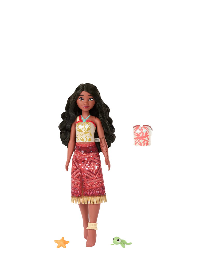 Disney Moana 2 colour change swimming doll - British product